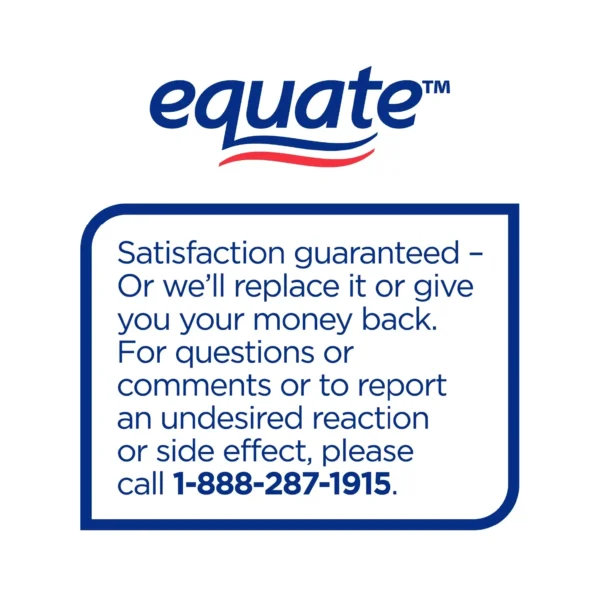 Bain de Bouche Antiseptique Multi-Actions Equate Sans Alcool, Saveur Menthe Énergisante, 1 L, Comparable à Crest® Pro-Health® Multi-Protection Sans Alcool Menthe Rafraîchissante