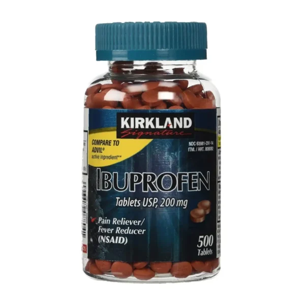 Kirkland Signature Ibuprofen 200 mg, 500 Tablets Kirkland Signature Ibuprofen 200 mg, 500 Comprimés