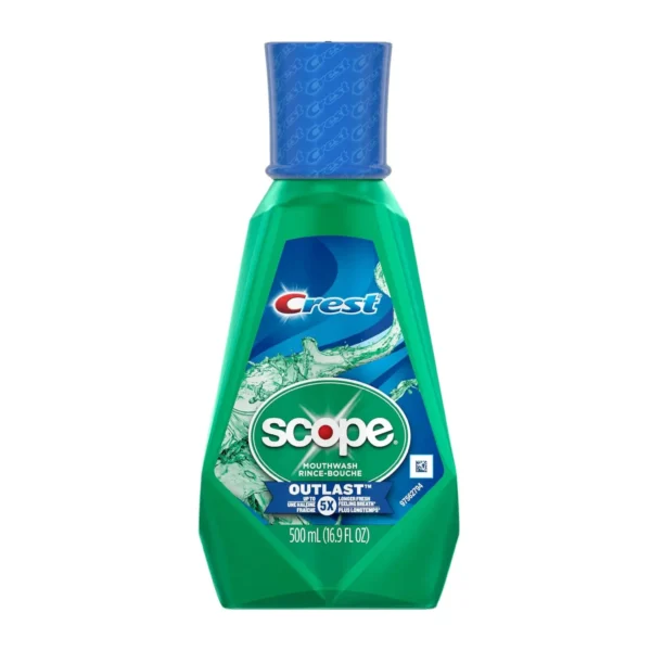 Scope Cresr Crest Plus Scope Mouthwash, Formule originale