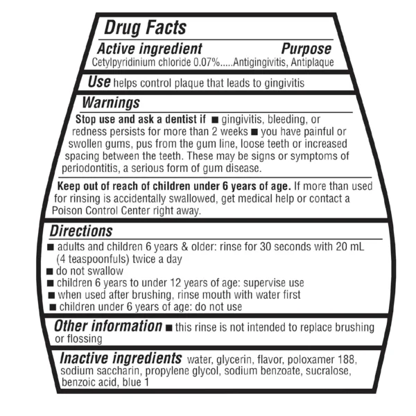 Bain de Bouche Antiseptique Multi-Action_Amazon_Basics Bain de Bouche Antiseptique Multi-Action Amazon Basics, Sans Alcool, Menthe Fraîche, 1 Litre (Anciennement Solimo)