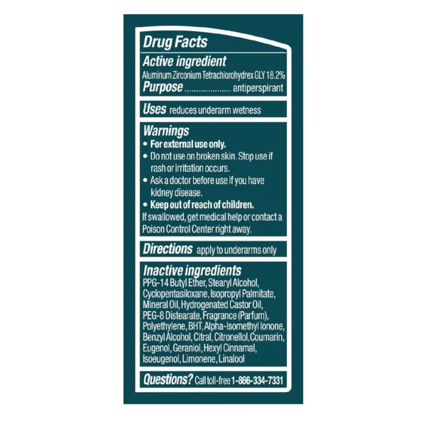 Déodorant_pour Hommes Cool Rush DEGREE - Déodorant pour Hommes Cool Rush - 76 g - Protection 48h