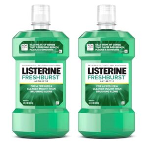 Listerine Freshburst Listerine Freshburst – Bain de Bouche Antiseptique pour une Haleine Fraîche 1 L